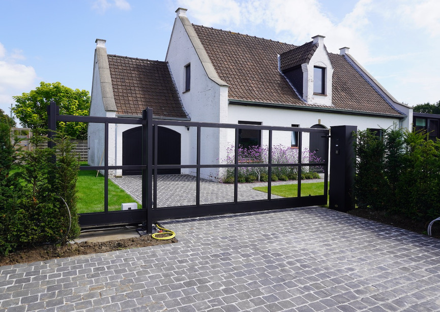 Chassis schuifpoort JamesBlokker