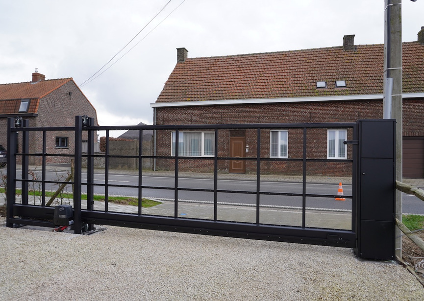 Chassis portail coulissant